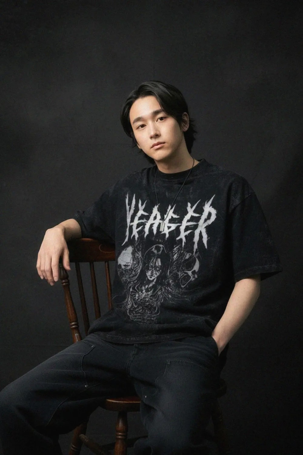 Eren Yeager v4 Oversized Shirt