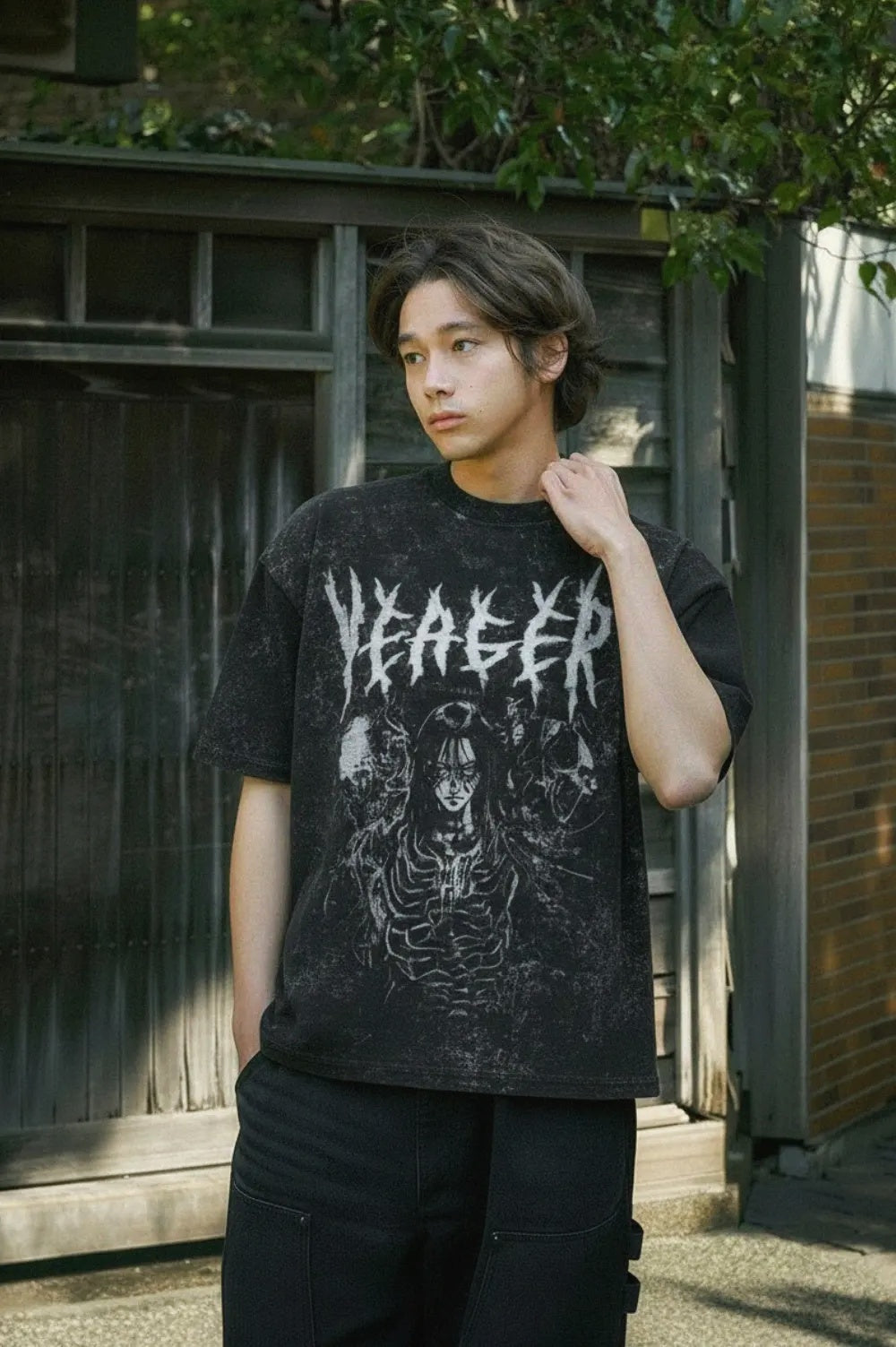 Eren Yeager v4 Oversized Shirt