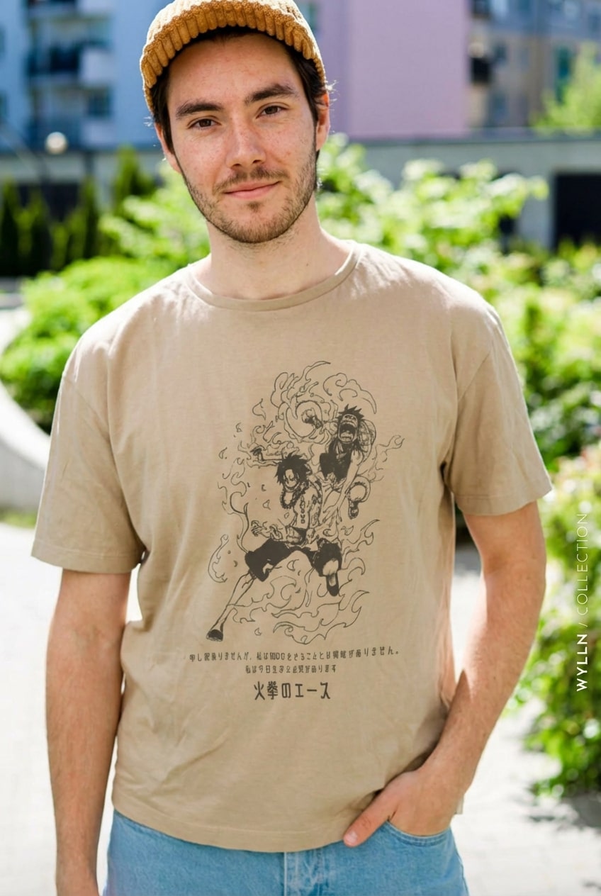 Ace Luffy One Piece T-Shirt