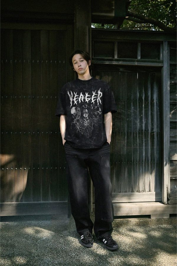 Eren Yeager v4 Oversized Shirt - Image 2