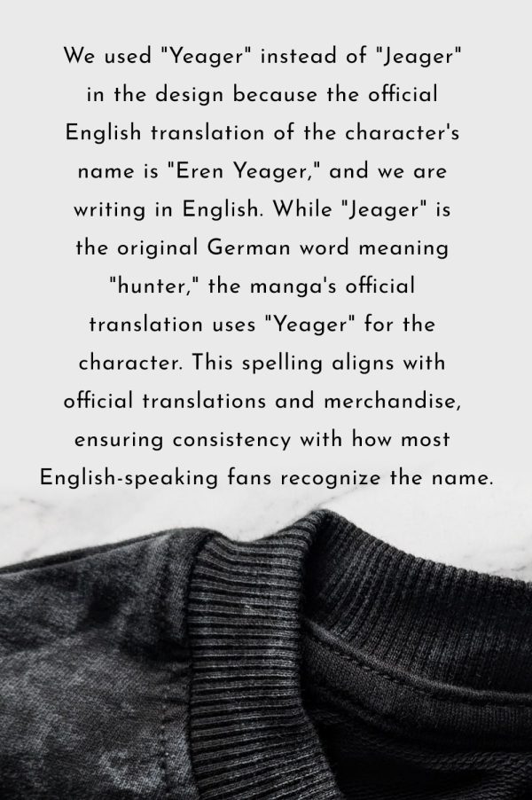 Eren Yeager v4 Oversized Shirt - Image 4